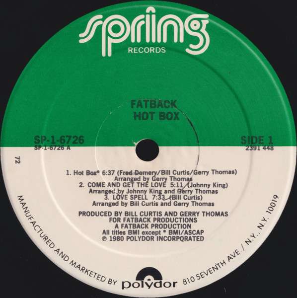 Hot Box - Fatback