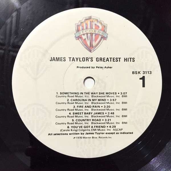 Greatest Hits - Taylor, James