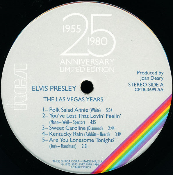 Elvis Aron Presley (1955-1980 - 25 Anniversary) - Presley, Elvis