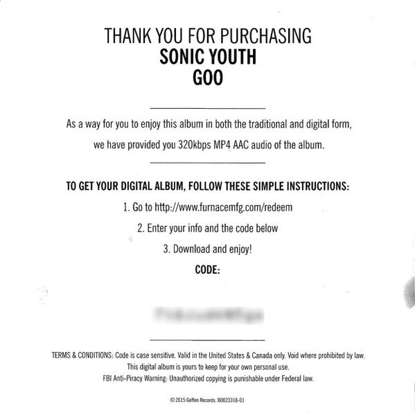 Goo - Sonic Youth