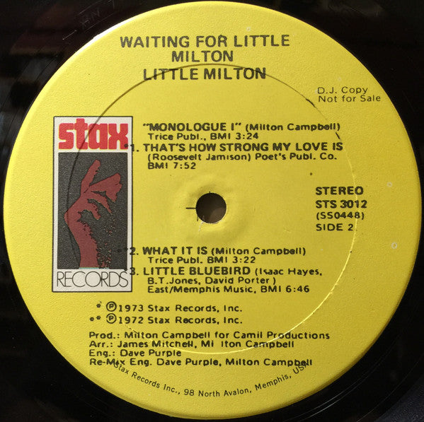 Waiting For Little Milton - Little Milton