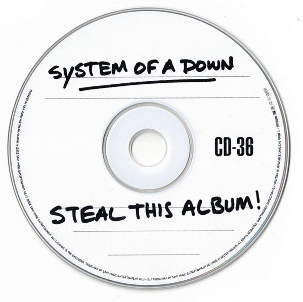 System Of A Down/Steal This Album [Import] - System Of A Down