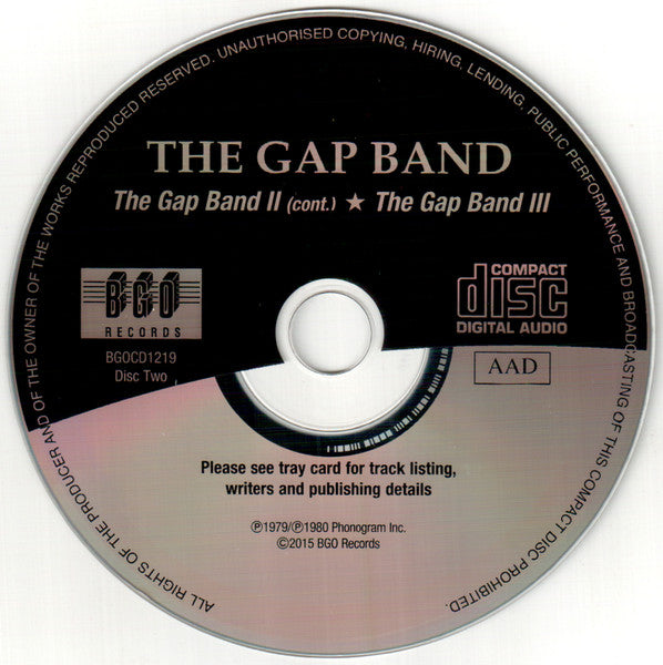 Gap Band I / Gap Band Ii / Gap Band Iii - Gap Band
