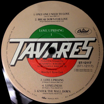 Love Uprising - Tavares