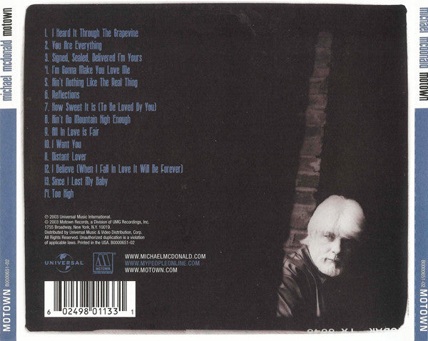 Motown - Mcdonald, Michael