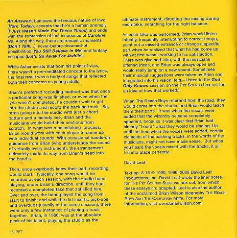 Pet Sounds - Stereo & Mono - Beach Boys