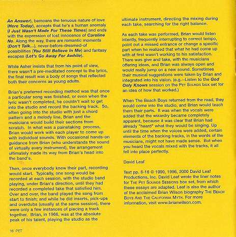 Pet Sounds - Stereo & Mono - Beach Boys