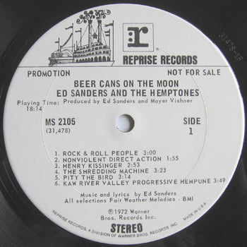 Beer Cans On The Moon - Sanders, Ed