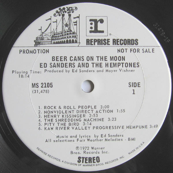 Beer Cans On The Moon - Sanders, Ed