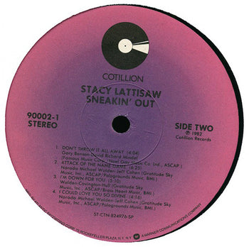 Sneakin' Out - Lattisaw, Stacy