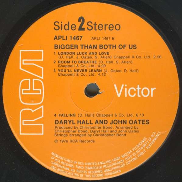 Bigger Than The Both Of Us - Hall, Daryl ft. John Oates