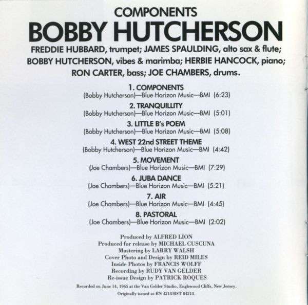 Components - Hutcherson, Bobby
