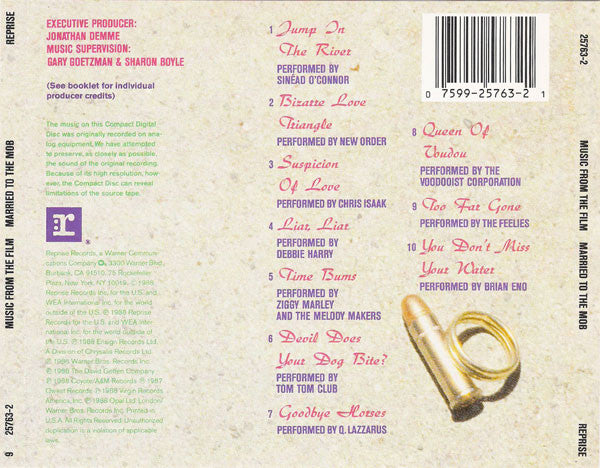 Music From The Film Married To The Mob - Various