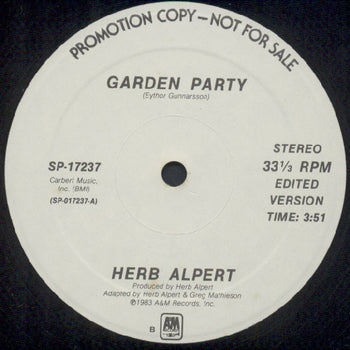 Garden Party - Alpert, Herb