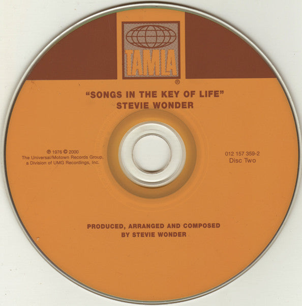 Songs In The Key Of Life - Wonder, Stevie
