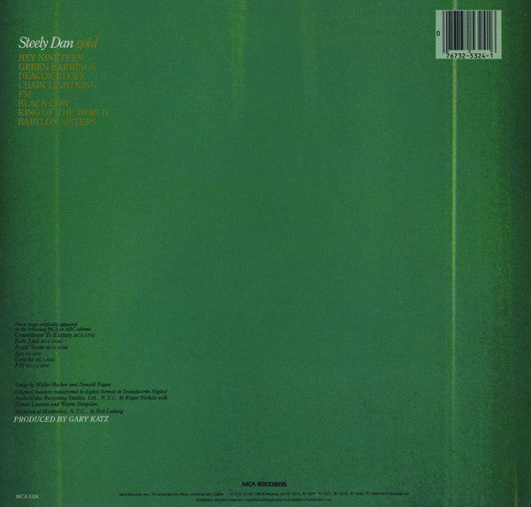 Gold - Steely Dan