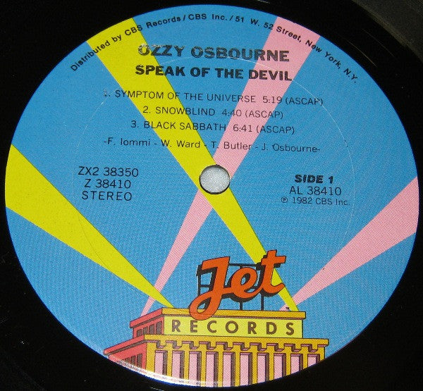 Speak Of The Devil - Osbourne, Ozzy