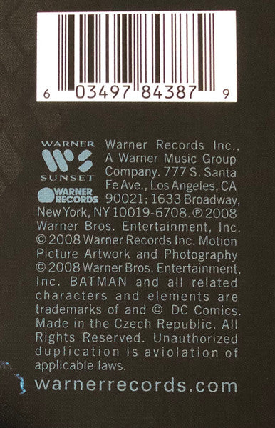The Dark Knight - Zimmer, Hans & James Newton Howard