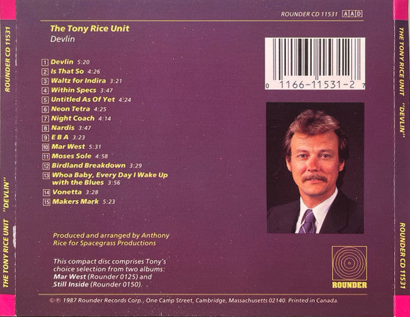 Devlin - Rice, Tony Unit