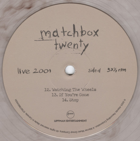 Mad Season  (Live 2001) - Matchbox Twenty