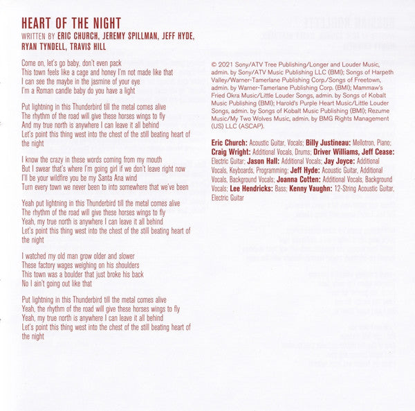 Heart - Church, Eric