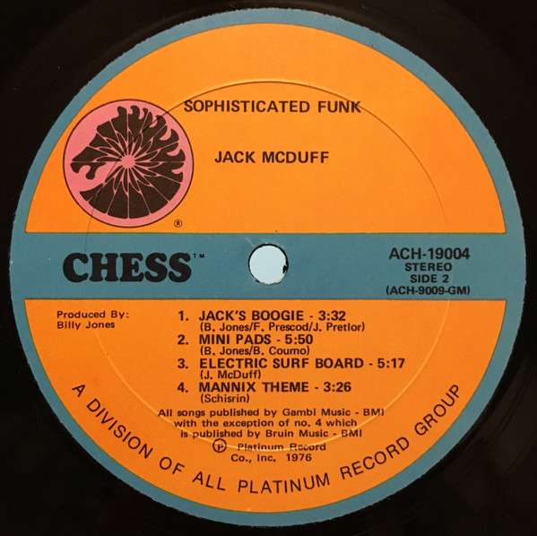 Sophisticated Funk - Mcduff, Jack