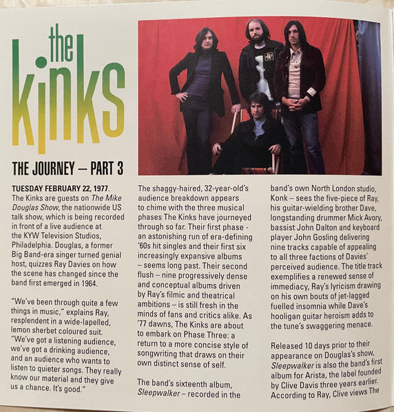 The Journey, Part 3 - Kinks