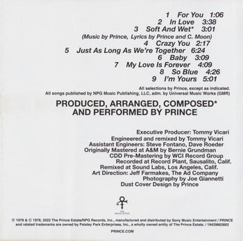 For You - Prince
