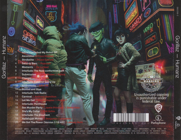 Humanz - Gorillaz