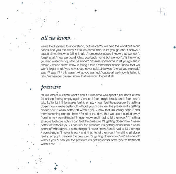 All We Know Is Falling - Paramore [CD]
