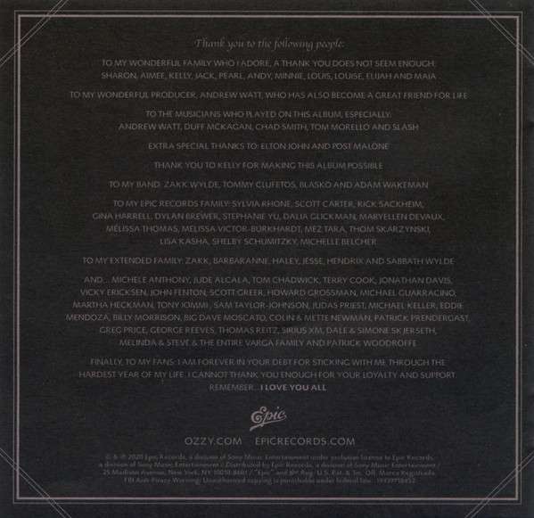 Ordinary Man - Osbourne, Ozzy