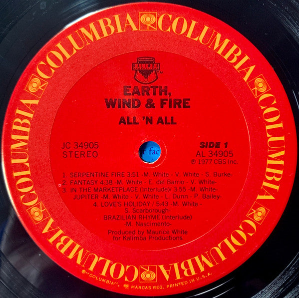 All 'N All - Earth, Wind & Fire