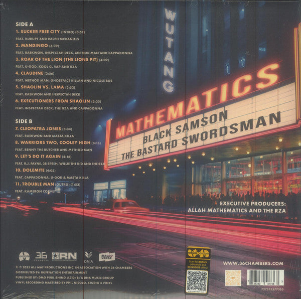 Black Samson, The Bastard Swordsman: Wu-Tang - Wu-Tang / Mathematics