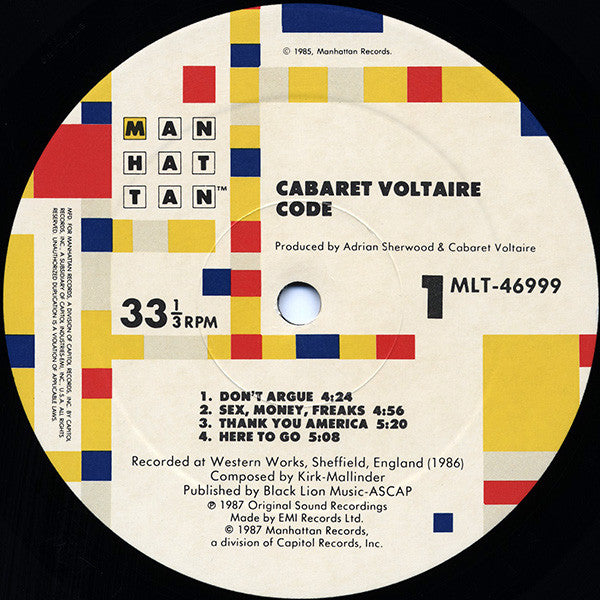 Code - Cabaret Voltaire