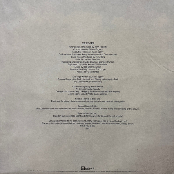 Legacy: the Creedence Clearwater Revival Years - Fogerty, John