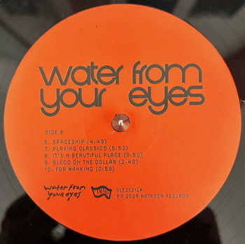 It's A Beautiful Place - Water From Your Eyes