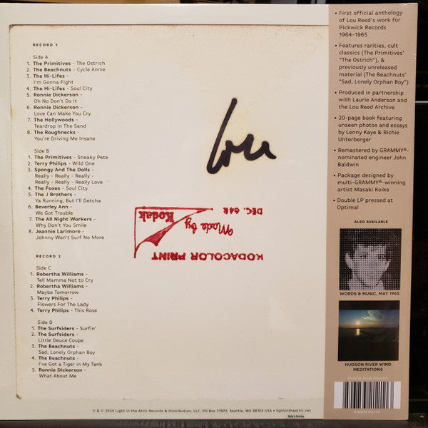 Why Don't You Smile Now: Lou Reed at Pickwick Reco - Various / Reed, Lou