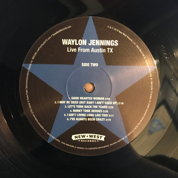 Live From Austin, Tx '84 - Jennings, Waylon