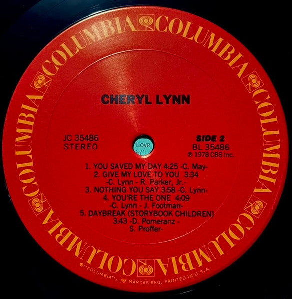 Cheryl Lynn - Lynn, Cheryl