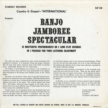 Banjo Jamboree Spectacular - Various