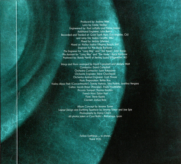Earthling - Vedder, Eddie