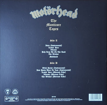 Manticore Tapes - Motorhead