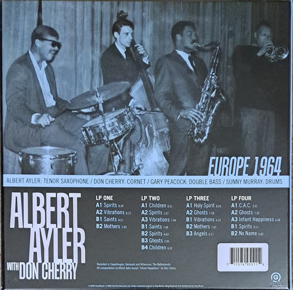 Europe 1964  (Box Set) - Ayler, Albert  & Don Cherry