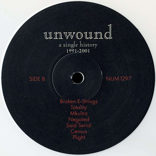 A Single History: 1991-2001 - Unwound