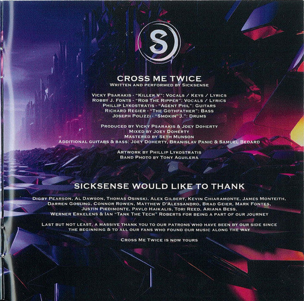 Cross Me Twice - Sicksense