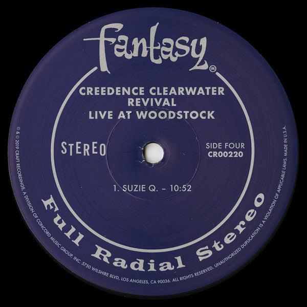 Live At Woodstock - Creedence Clearwater Revival
