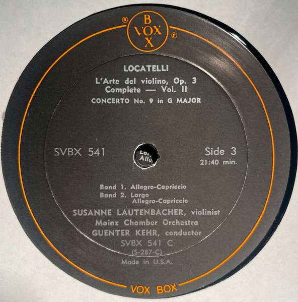 L'Arte del Violino, Vol II, Concerti 7-12 - Locatelli