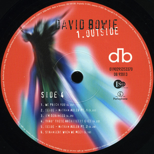 1. Outside (The Nathan Adler Diaries: A Hyper Cycl - Bowie, David