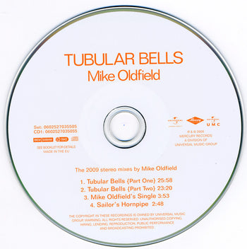 Tubular Bells - Oldfield, Mike