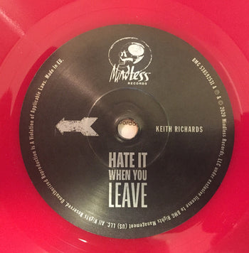 Hate It When You Leave B/W Key To The Highway - Richards, Keith